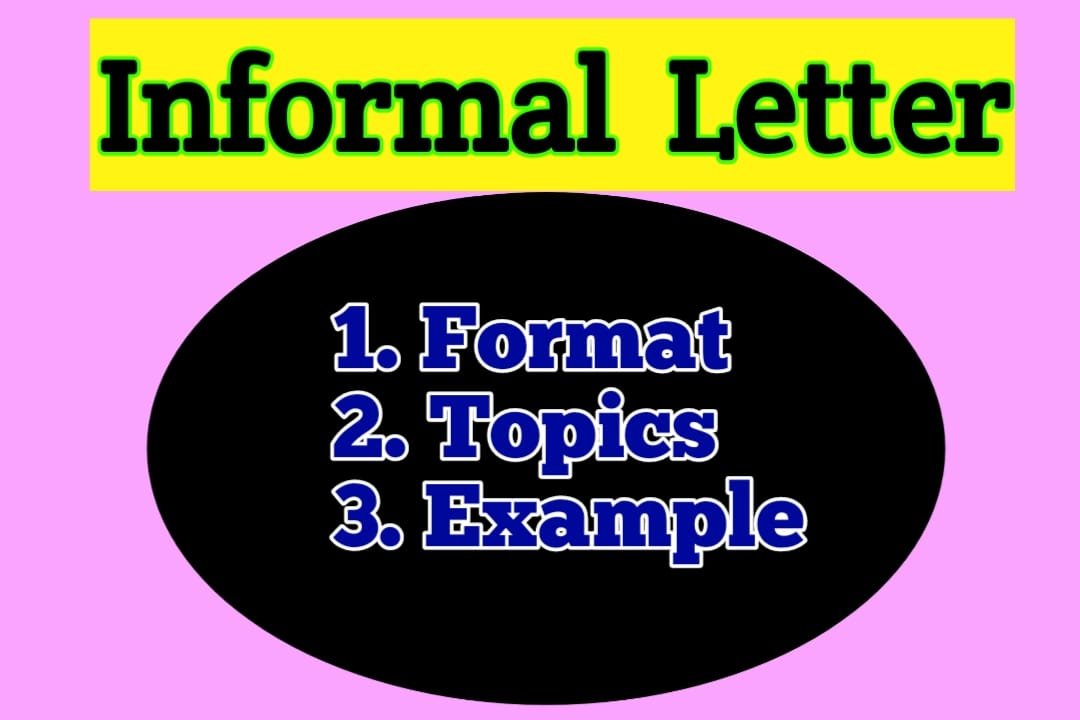 informal application letter format