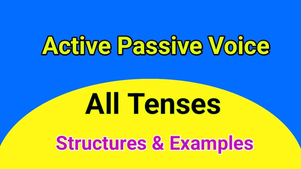 i am doing my homework passive voice