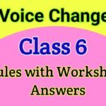 Class 6 Active Passive Voice Change Rules with Worksheet