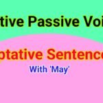 in turn into indirect speech Passive Voice of Optative sentences with Examples
