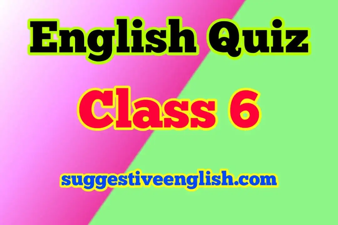 class 6 english grammar exercises with answers