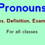 Pronouns in English Grammar: Types, Definition, Examples