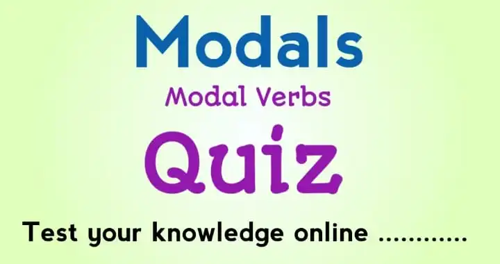 Modals Quiz Online Test: Your Ultimate Guide