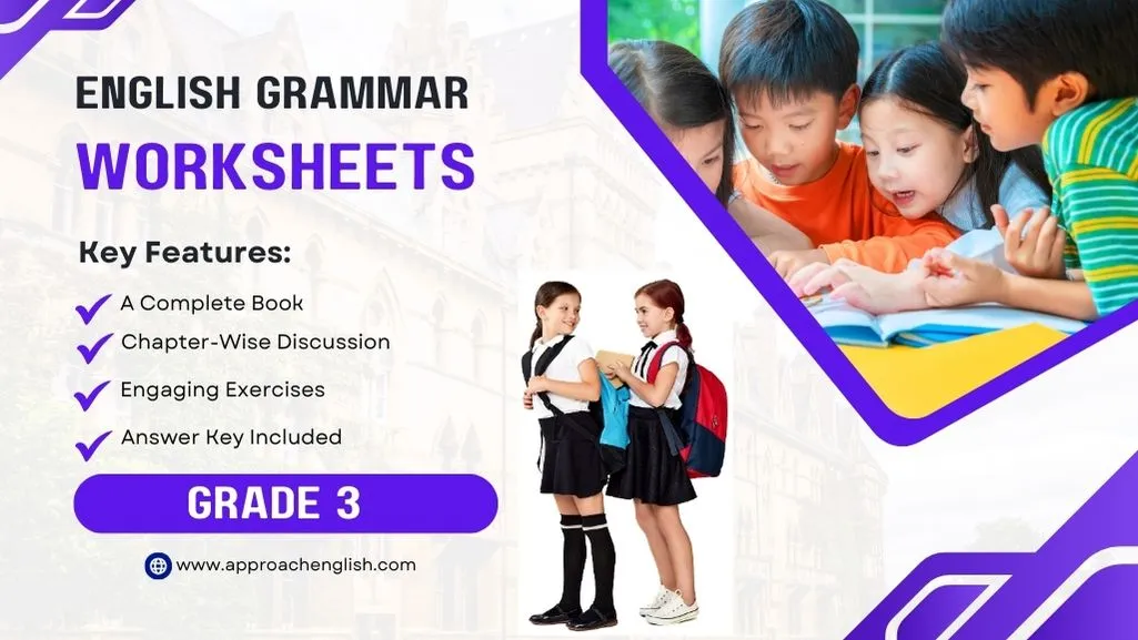 worksheet for english class 3