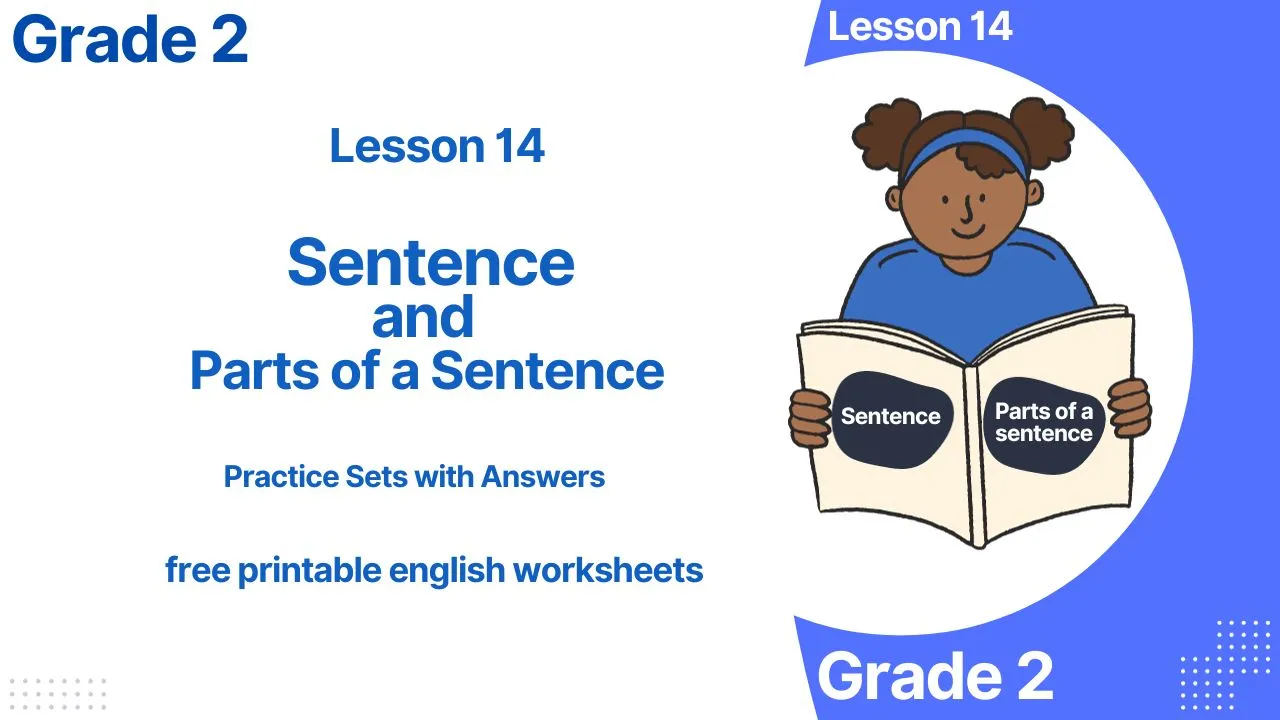 Sentence Class 2 Worksheet with Answers