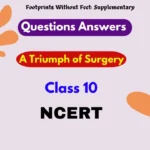 A Triumph of Surgery Class 10 Questions and Answers 2024
