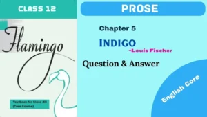 Indigo Class 12 Questions and Answers 2024