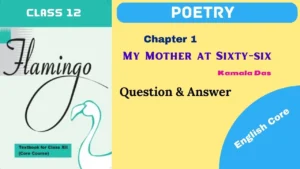 My Mother at Sixty-six Questions Answers Class 12 2024
