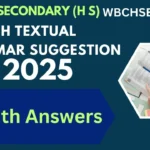 Higher Secondary (HS ) English Textual Grammar Suggestion 2025 with Answers