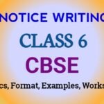 Notice Writing Class 6 CBSE Topics with Questions Answers