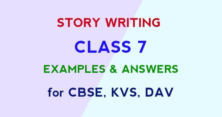 english creative writing for class 7