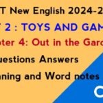 Out in the Garden Chapter 4 Class 3 English CBSE 2025