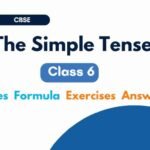 The Simple Tense Uses Formula Exercises Answers Class 6