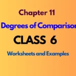 Transformation of Degrees of Comparison Class 6