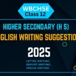 Higher Secondary English Writing Suggestion with Answers 2025